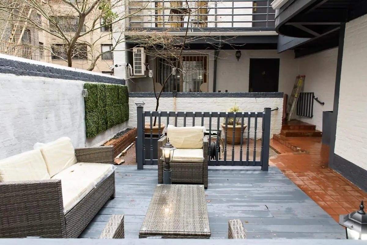 Apartman 26-3A Studio Gramercy W D Outdoor Courtyard New York Amerikai Egyesült Államok